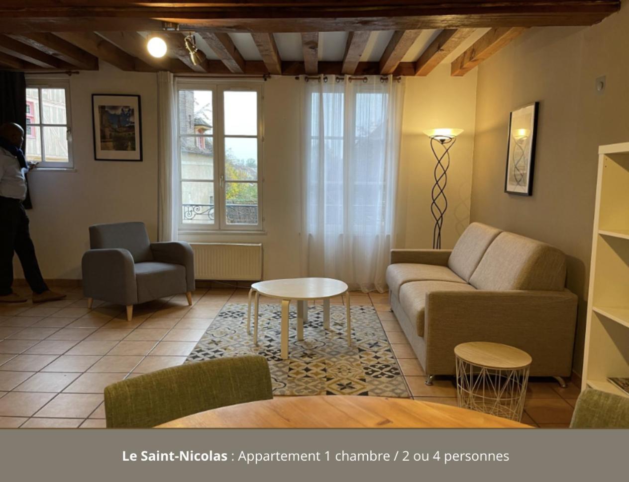 Appartement Le Saint-Nicolas Auxerre Les Quais Exterior photo
