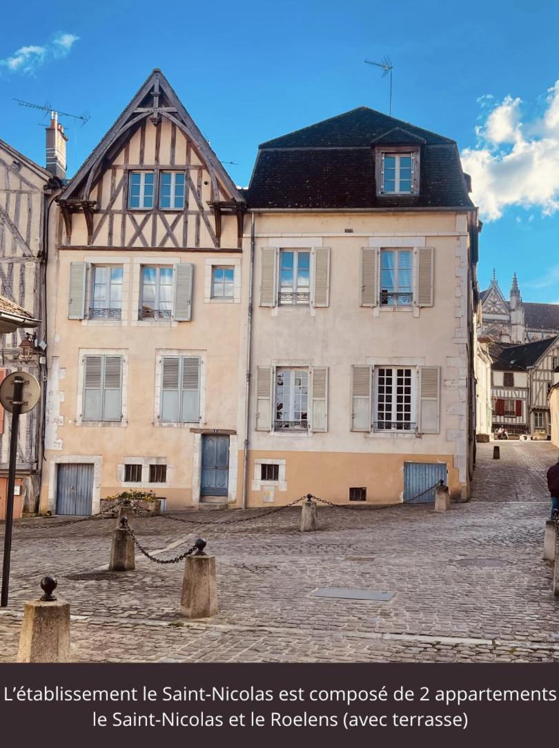 Appartement Le Saint-Nicolas Auxerre Les Quais Exterior photo